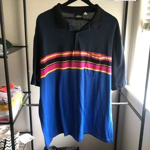 Vintage Hobie Polo Short Sleeve Shirt size 3XT